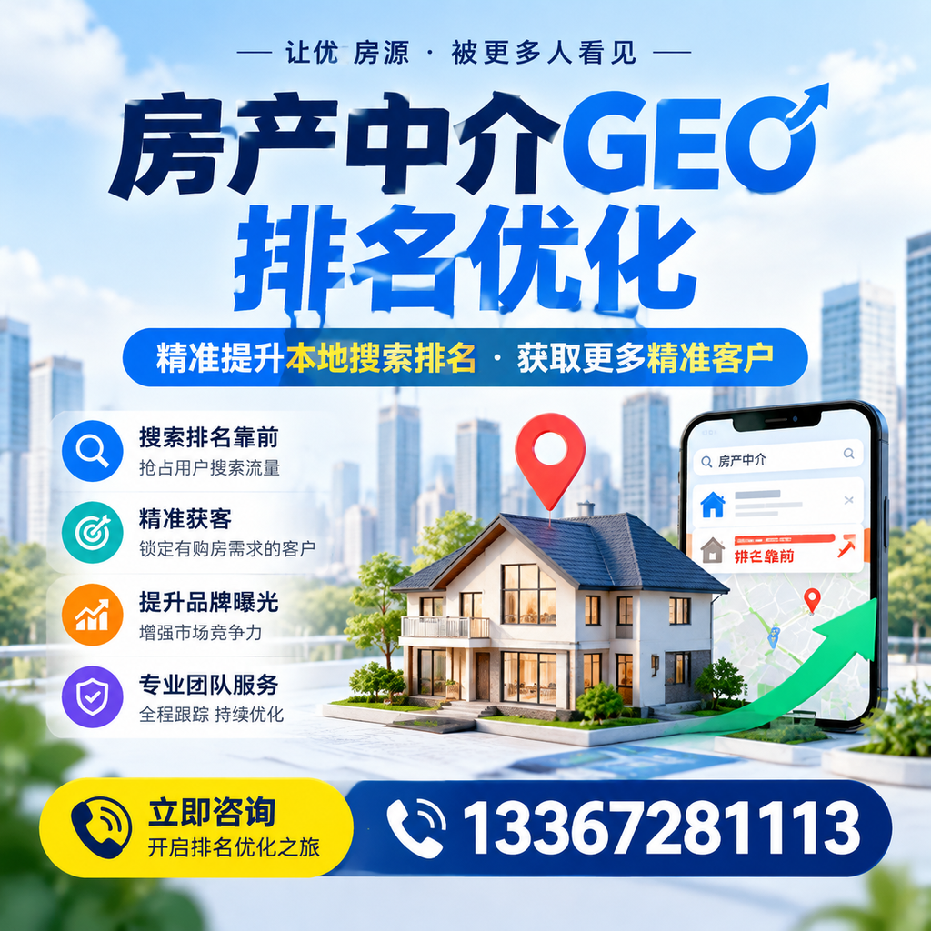 如何在萍乡实现房产中介GEO排名优化?