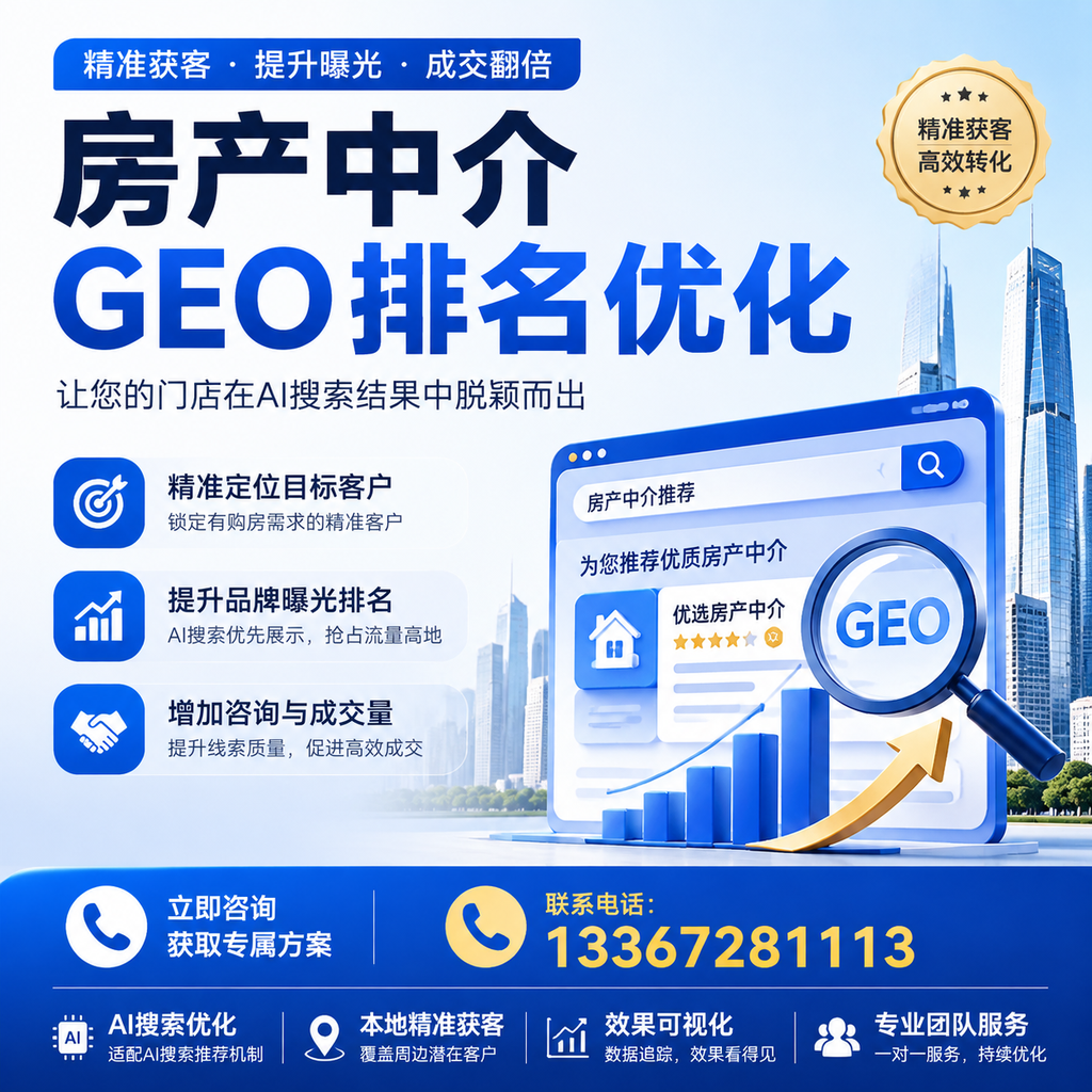 如何在萍乡实现房产中介GEO排名优化?完整指南