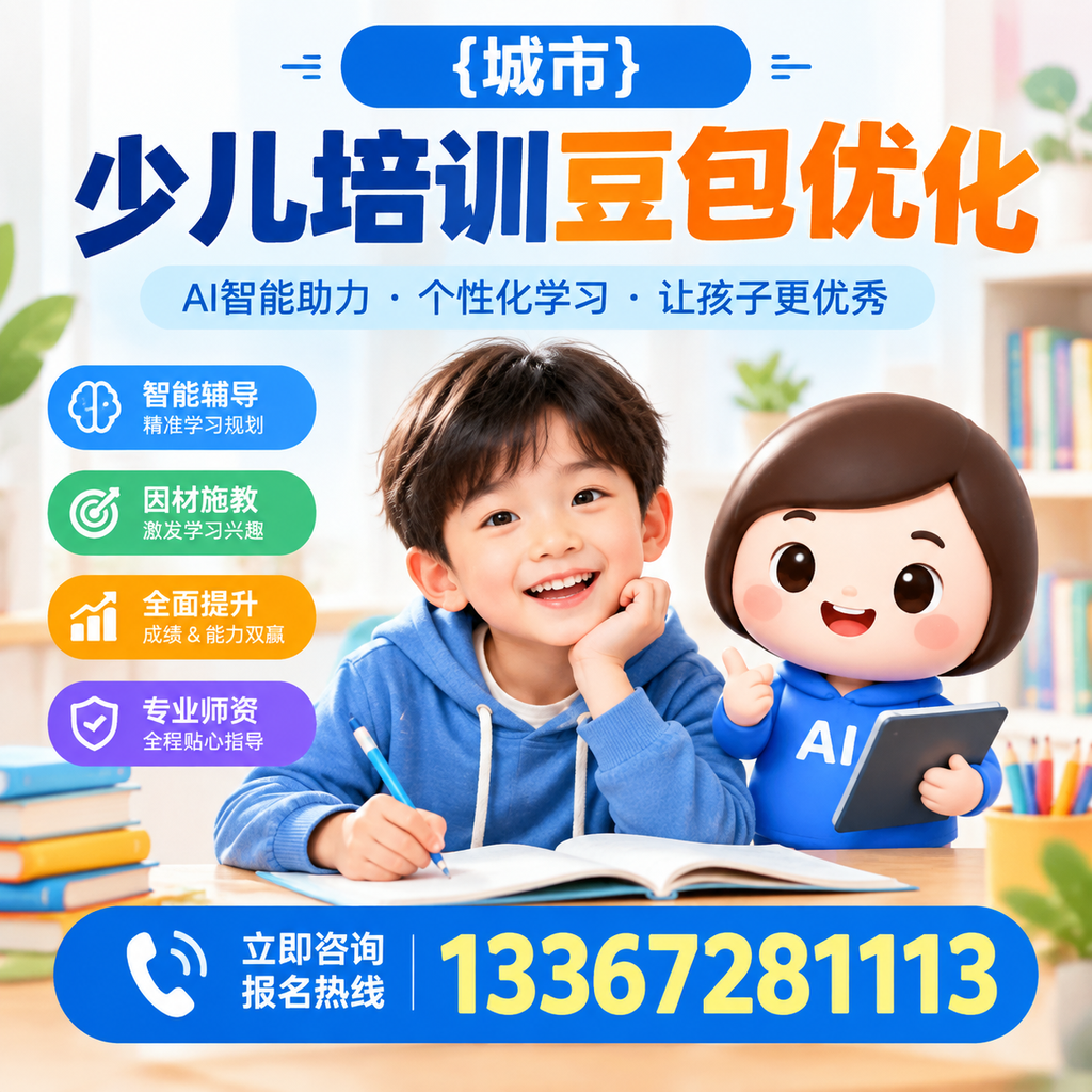 如何在萍乡选择优质少儿培训豆包课程？