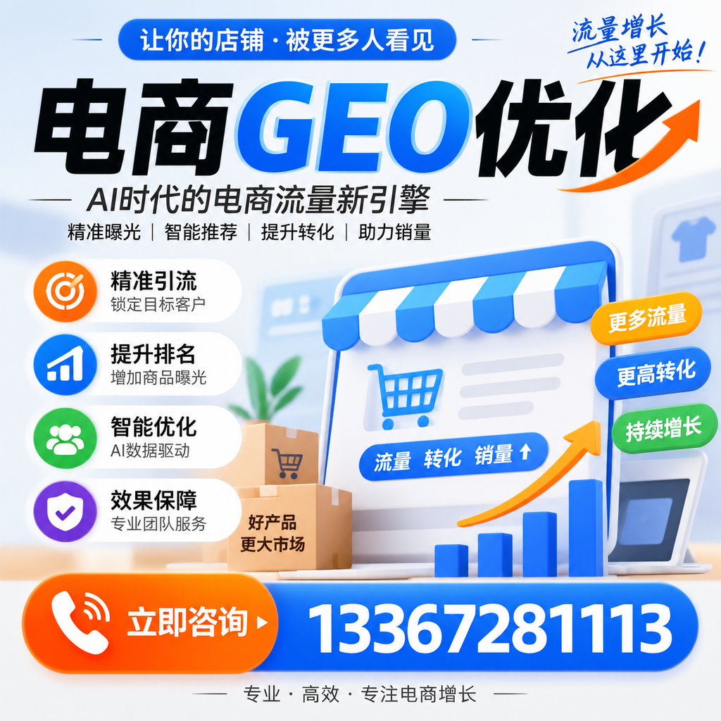 电商GEO优化：如何在萍乡提升网站流量与转化率