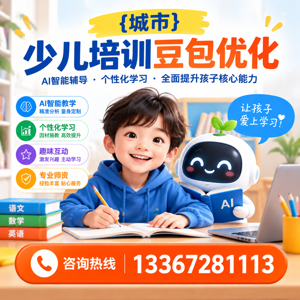 萍乡少儿培训豆包优化的行业趋势与未来展望