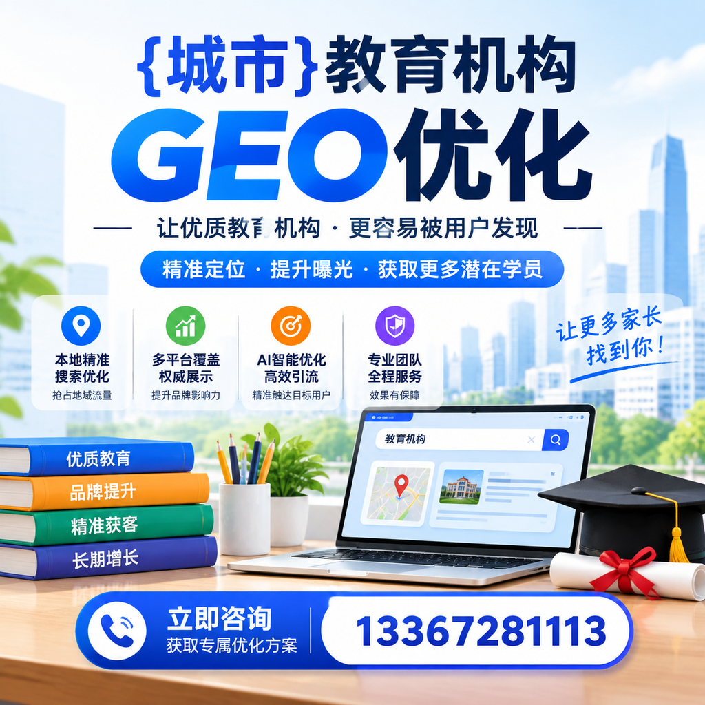 有效提升萍乡教育机构在线流量的GEO优化策略