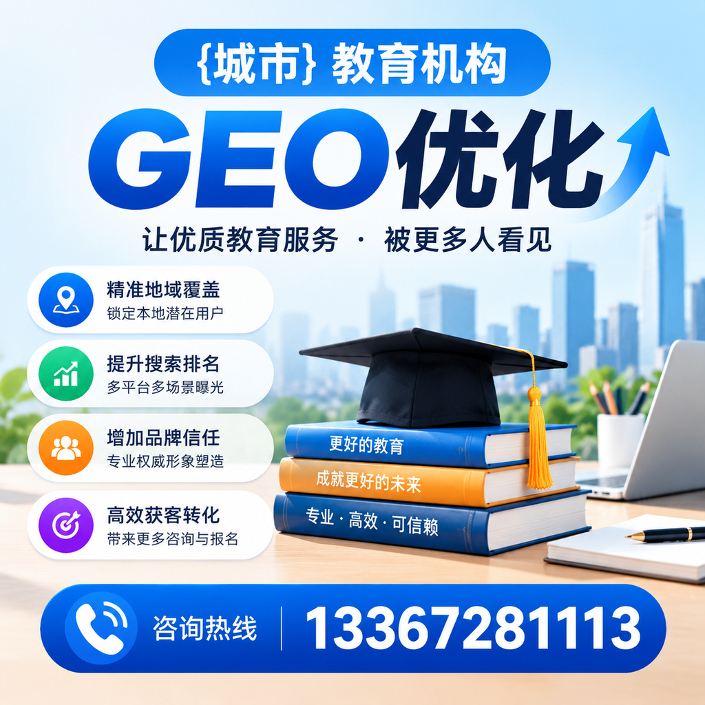 有效提升萍乡教育机构在线流量的GEO优化策略
