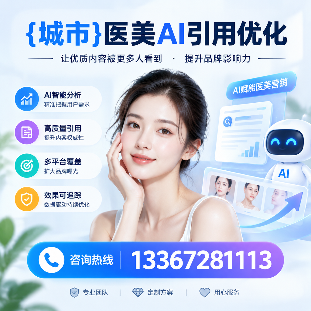 萍乡医美AI引用优化:提升转化率的有效策略