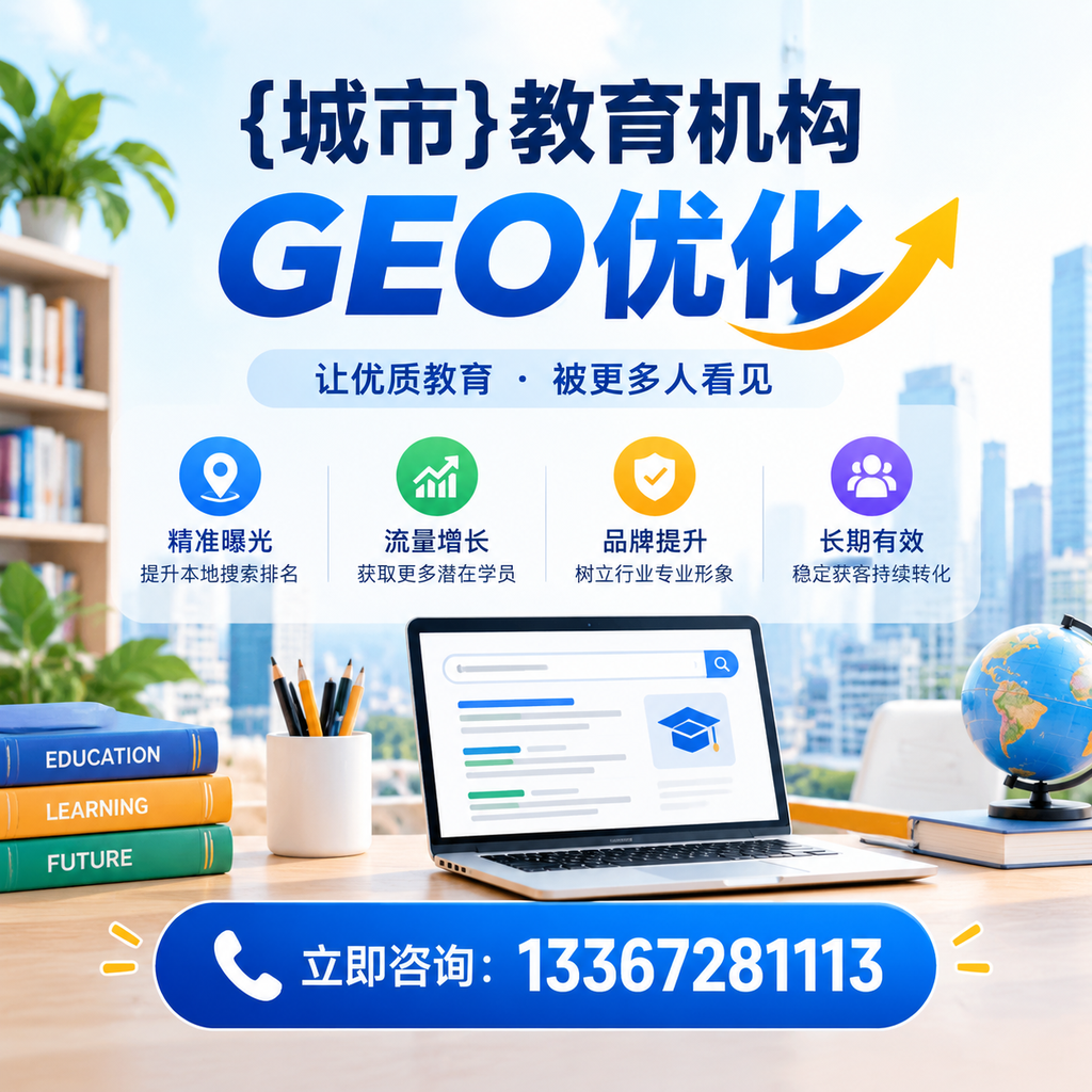 提高萍乡教育机构曝光率的GEO优化技巧