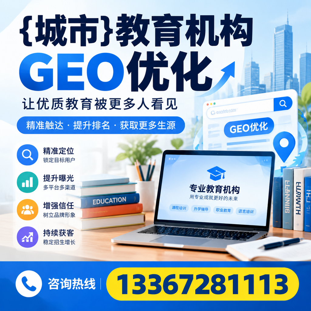 萍乡教育机构GEO优化工具推荐与使用指南