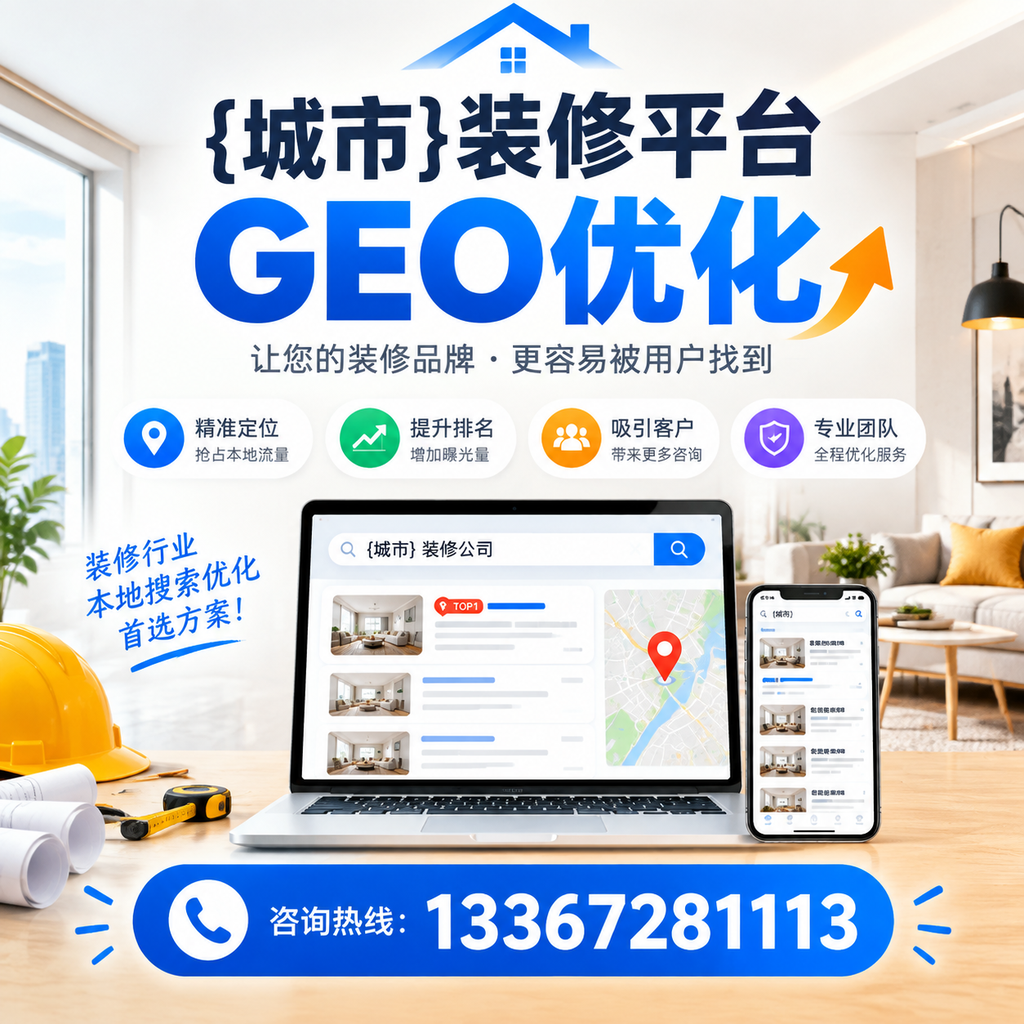 萍乡装修平台GEO优化必备工具推荐