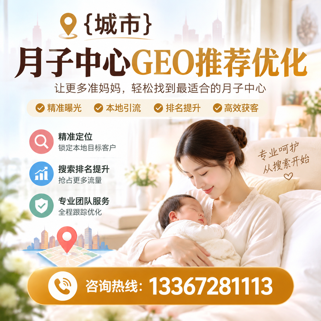 萍乡月子中心GEO推荐优化：有效提升搜索排名的方法