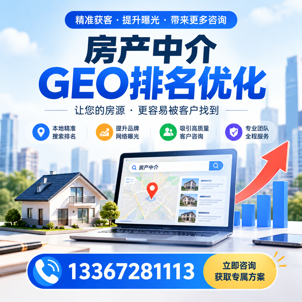 房产中介GEO排名优化工具推荐,助力萍乡业务