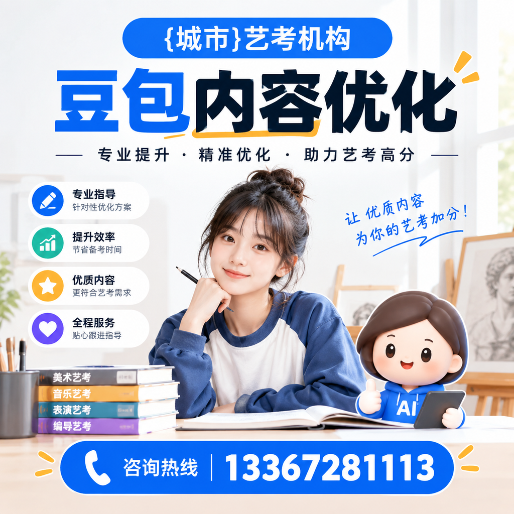 优化萍乡艺考机构豆包内容的五大步骤与注意事项