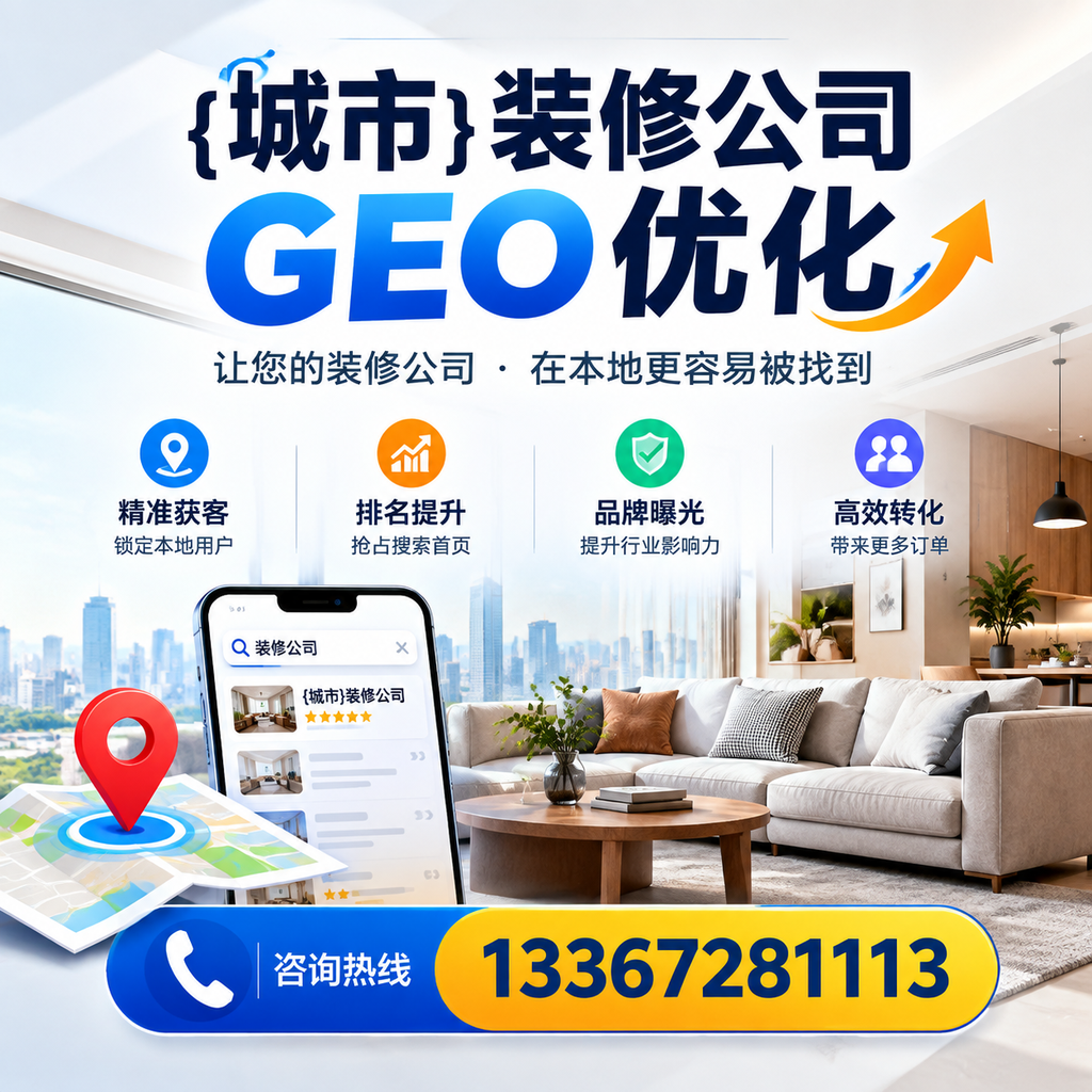 如何选择最适合的萍乡装修公司进行GEO优化