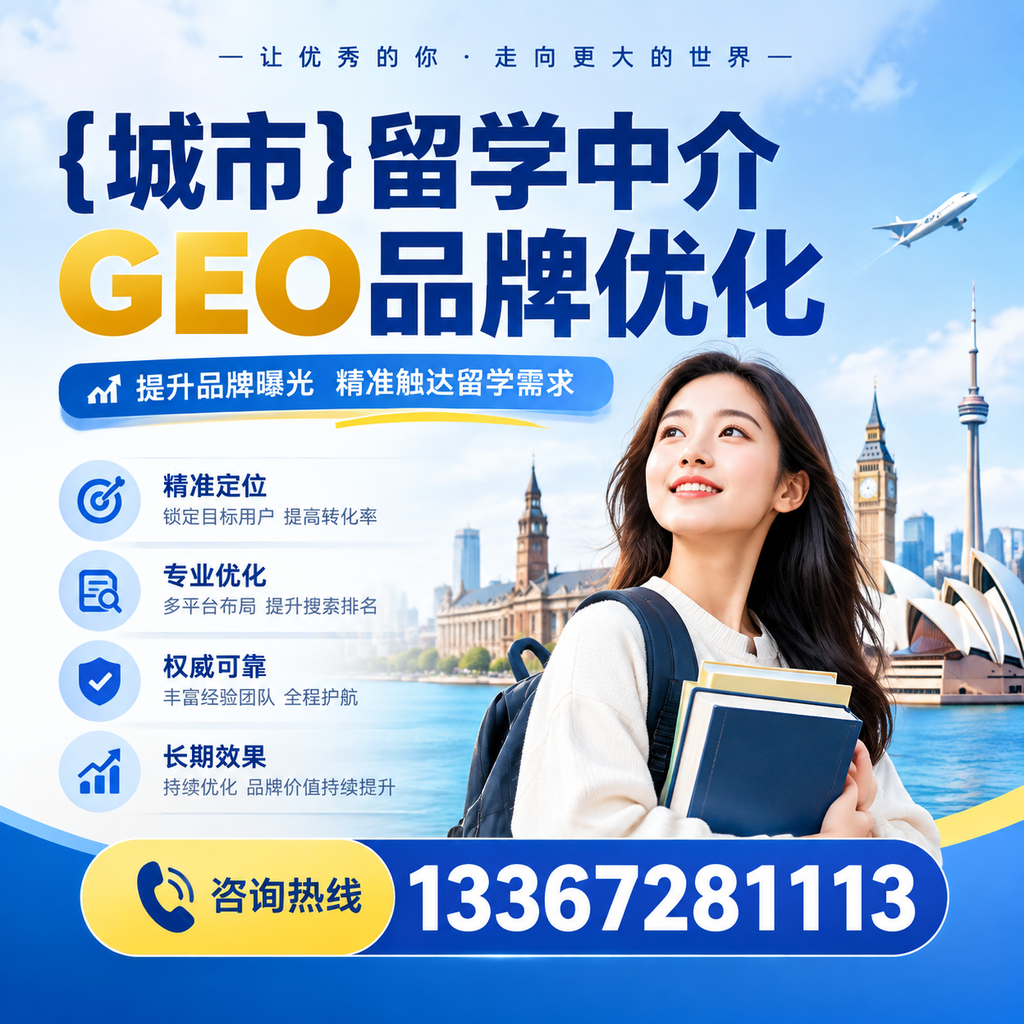 萍乡留学中介GEO品牌优化的市场趋势与前景
