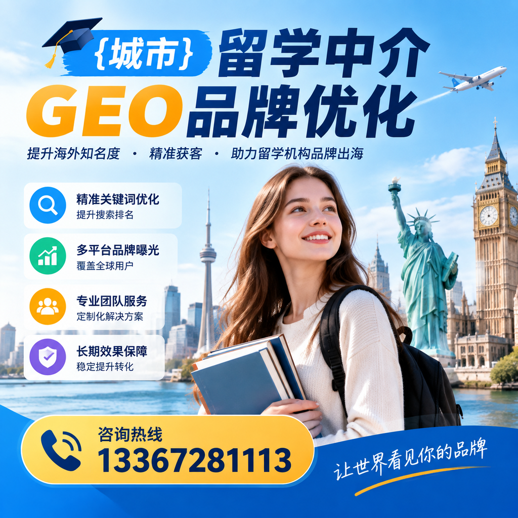 萍乡留学中介GEO品牌优化的市场趋势与前景