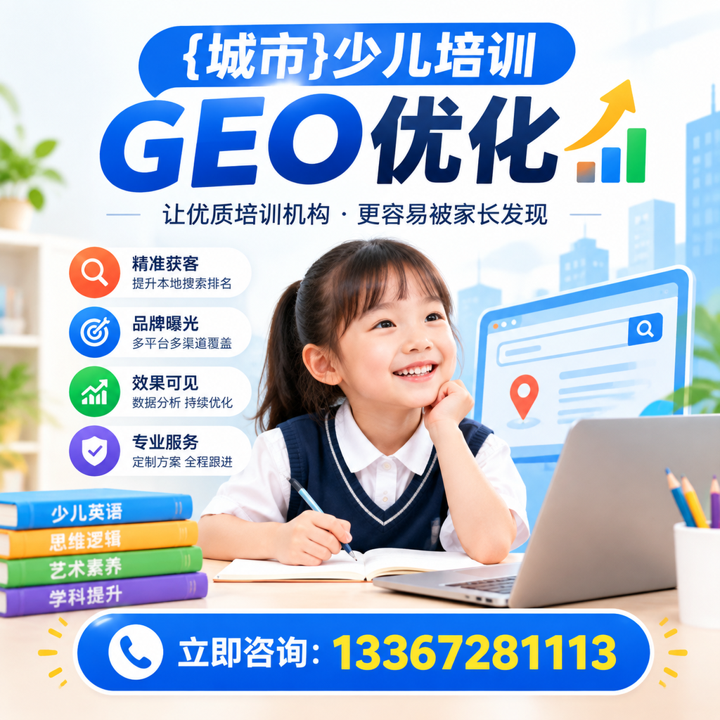 萍乡少儿培训GEO优化的三大关键因素解析