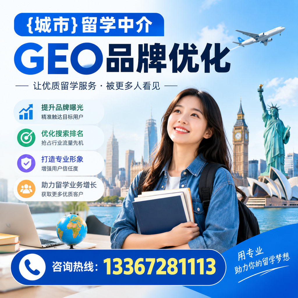 成功案例分析:萍乡留学中介GEO品牌优化经验