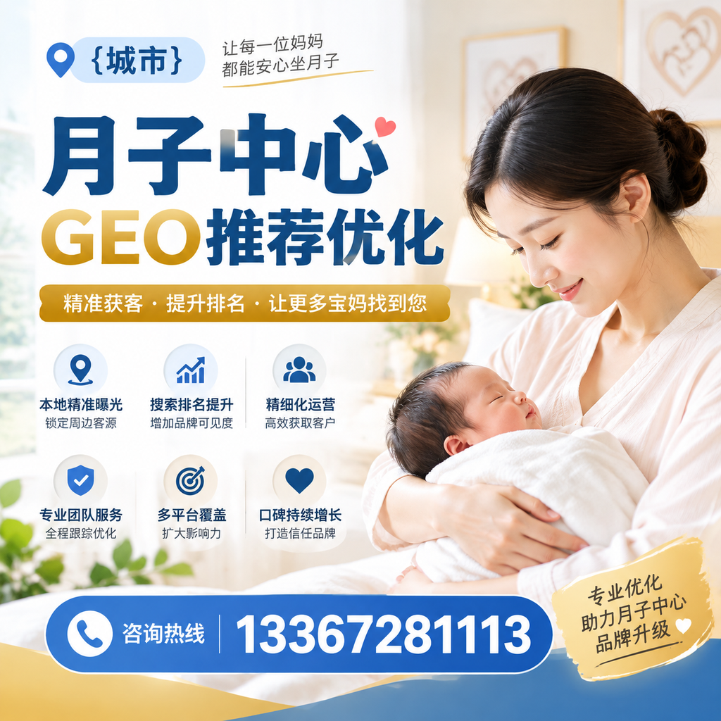 萍乡月子中心GEO推荐优化:选择合适的月子中心需关注哪些要素
