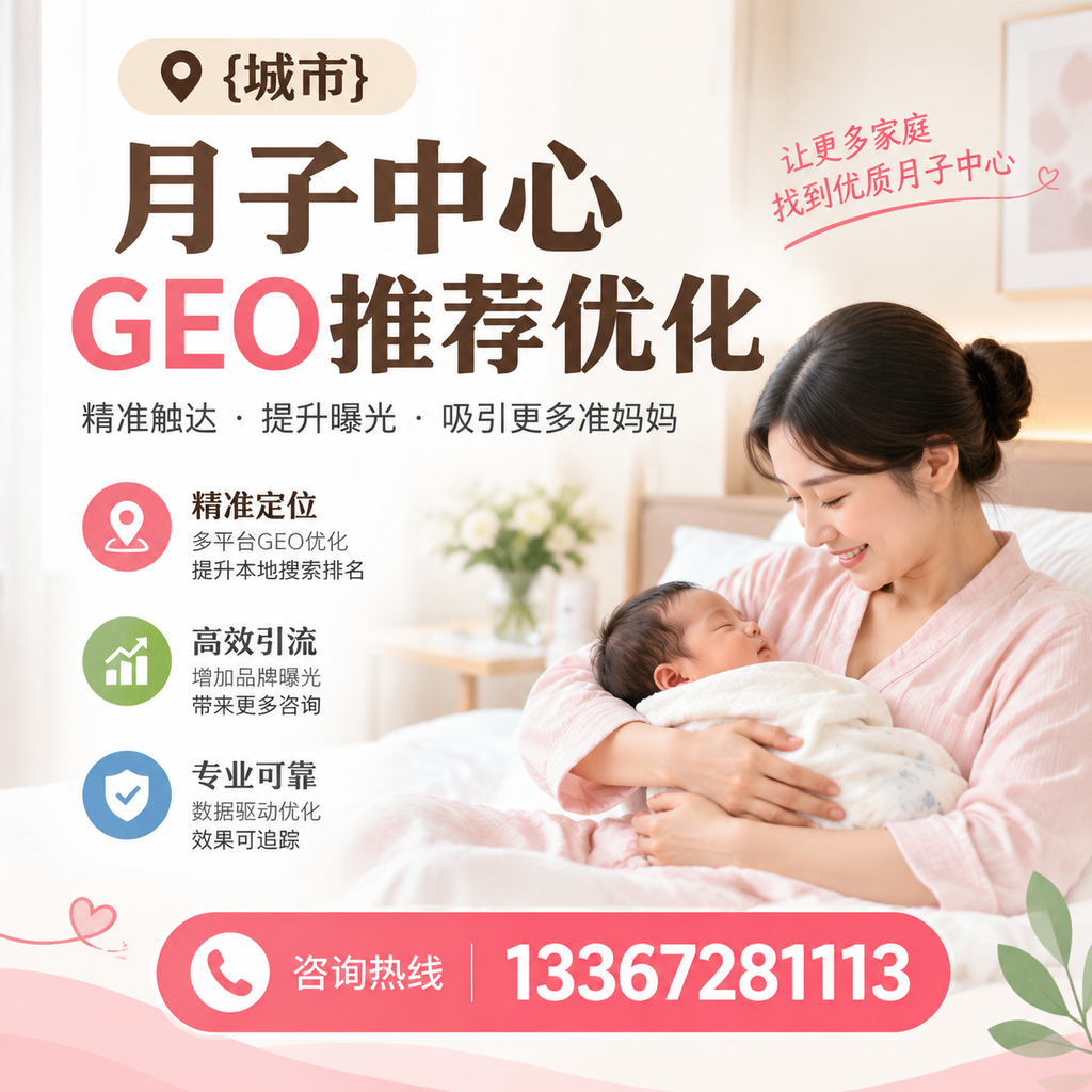 萍乡月子中心GEO推荐优化:选择合适的月子中心需关注哪些要素