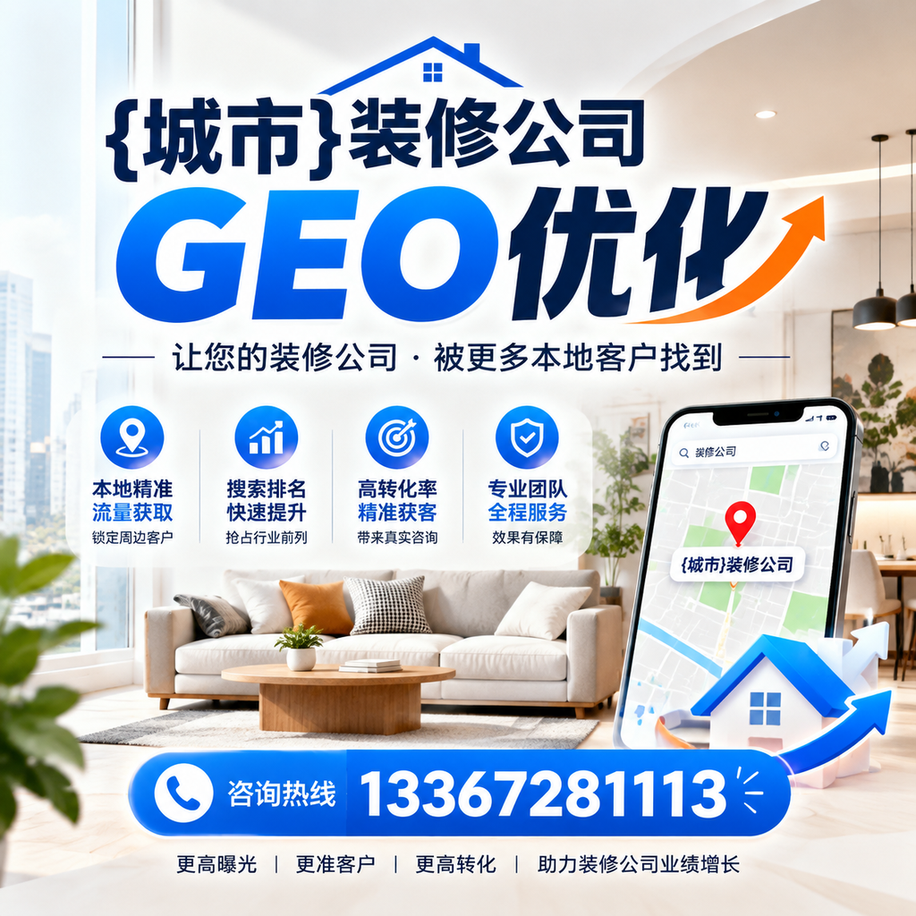 掌握萍乡装修公司GEO优化,提升客户转化率