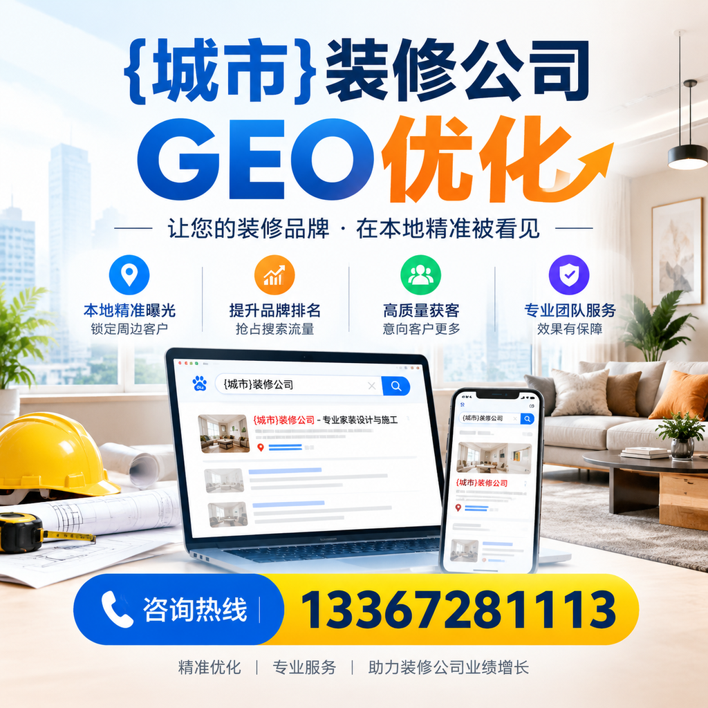 掌握萍乡装修公司GEO优化,提升客户转化率