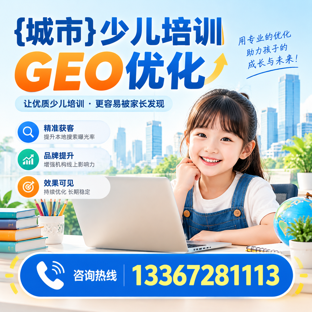 如何在萍乡少儿培训中运用GEO优化提升曝光度