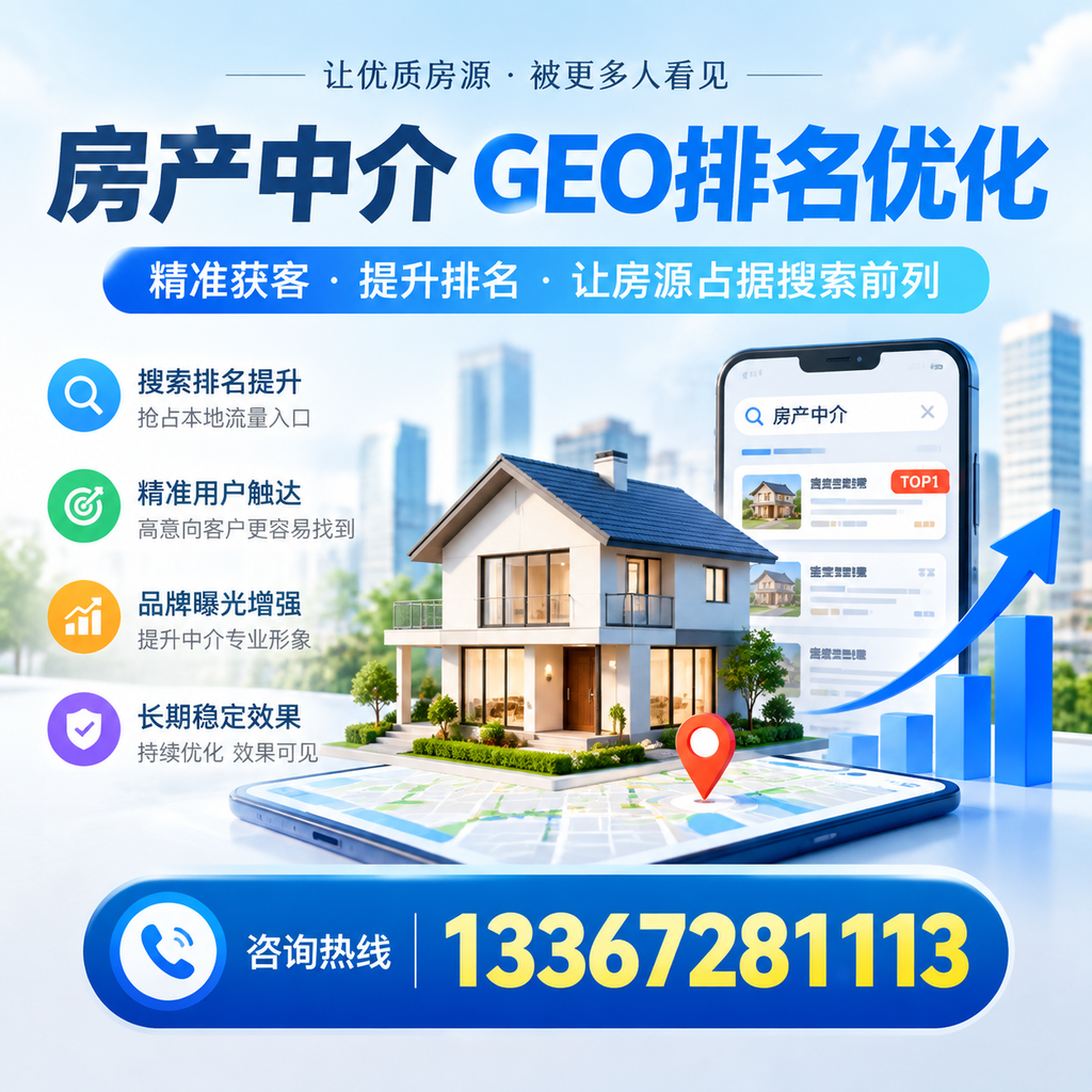 萍乡房产中介如何利用GEO排名优化获取更多客户