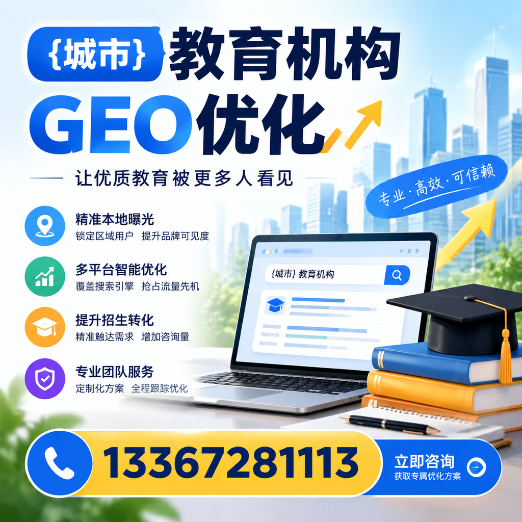 萍乡教育机构GEO优化的核心要素与实施步骤