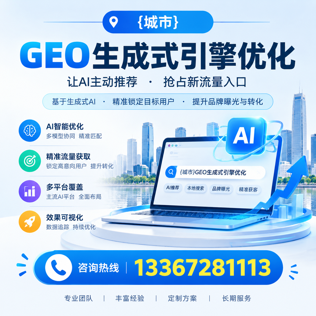 萍乡GEO生成式引擎优化教程:从入门到精通
