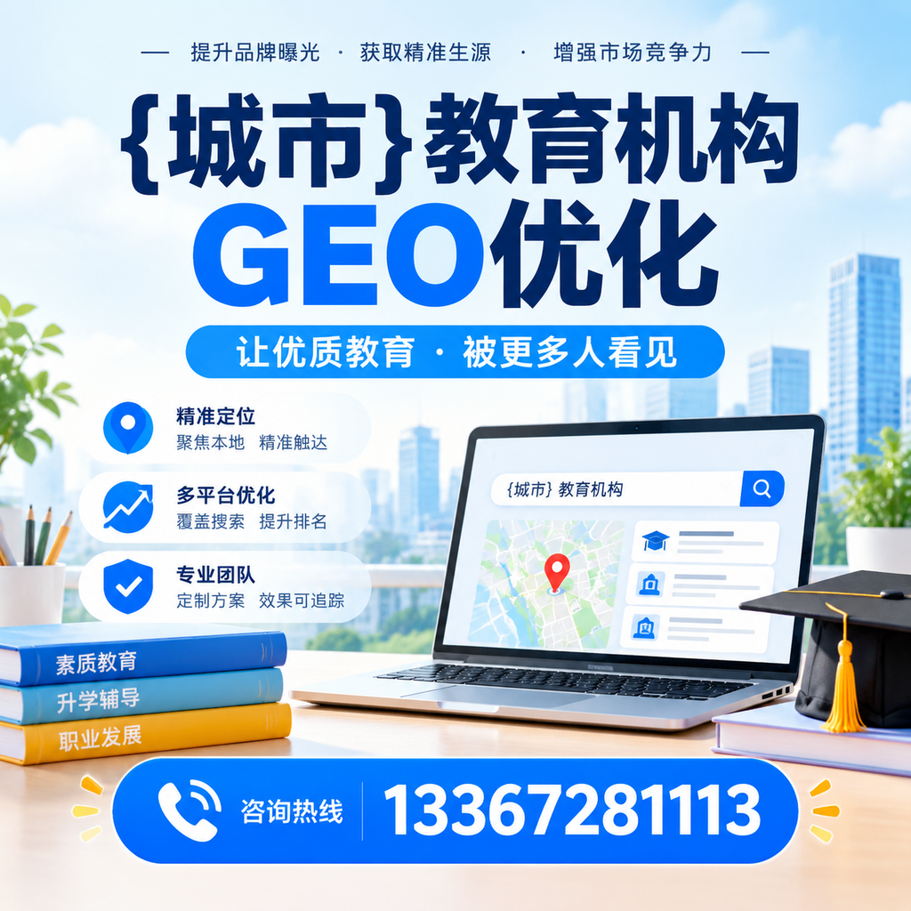 科普：什么是萍乡教育机构GEO优化？