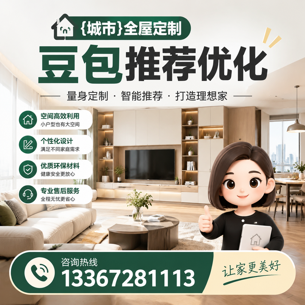 萍乡全屋定制豆包推荐：搭配技巧与实用建议