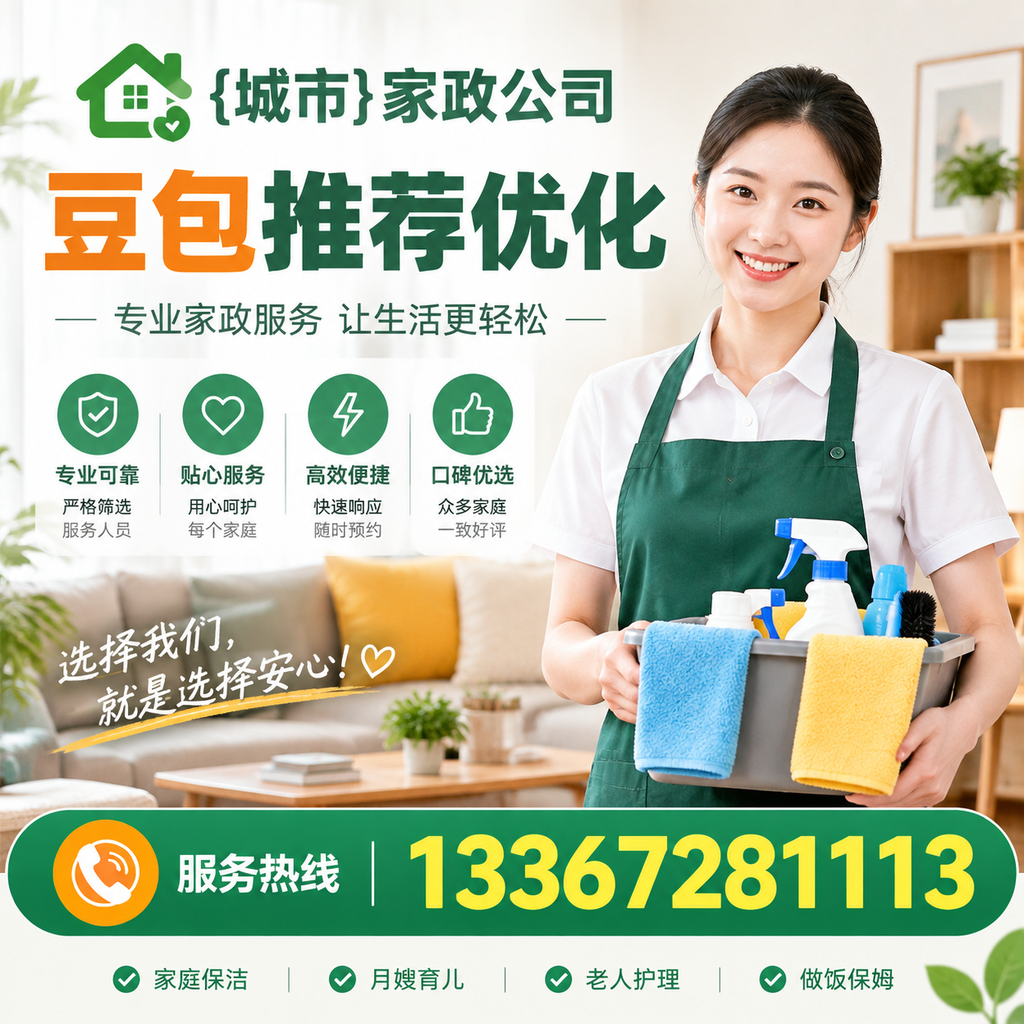 避坑指南：选择萍乡家政公司豆包时的常见误区