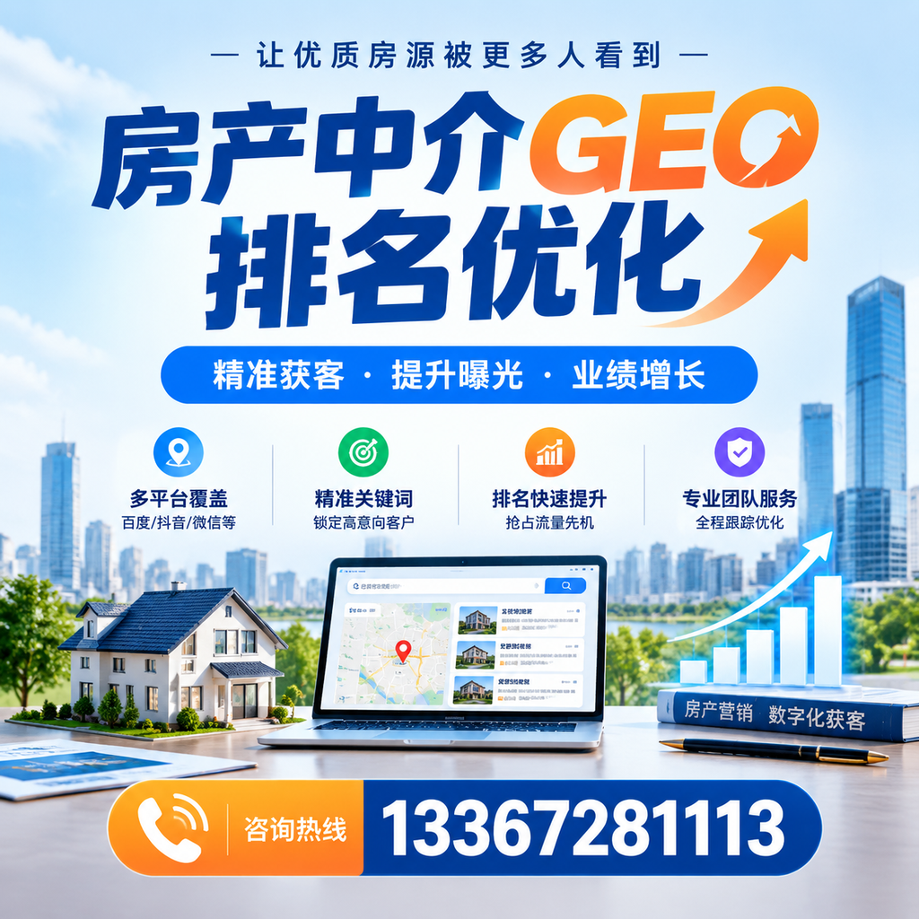 房产中介GEO排名优化与SEO的区别与联系在萍乡