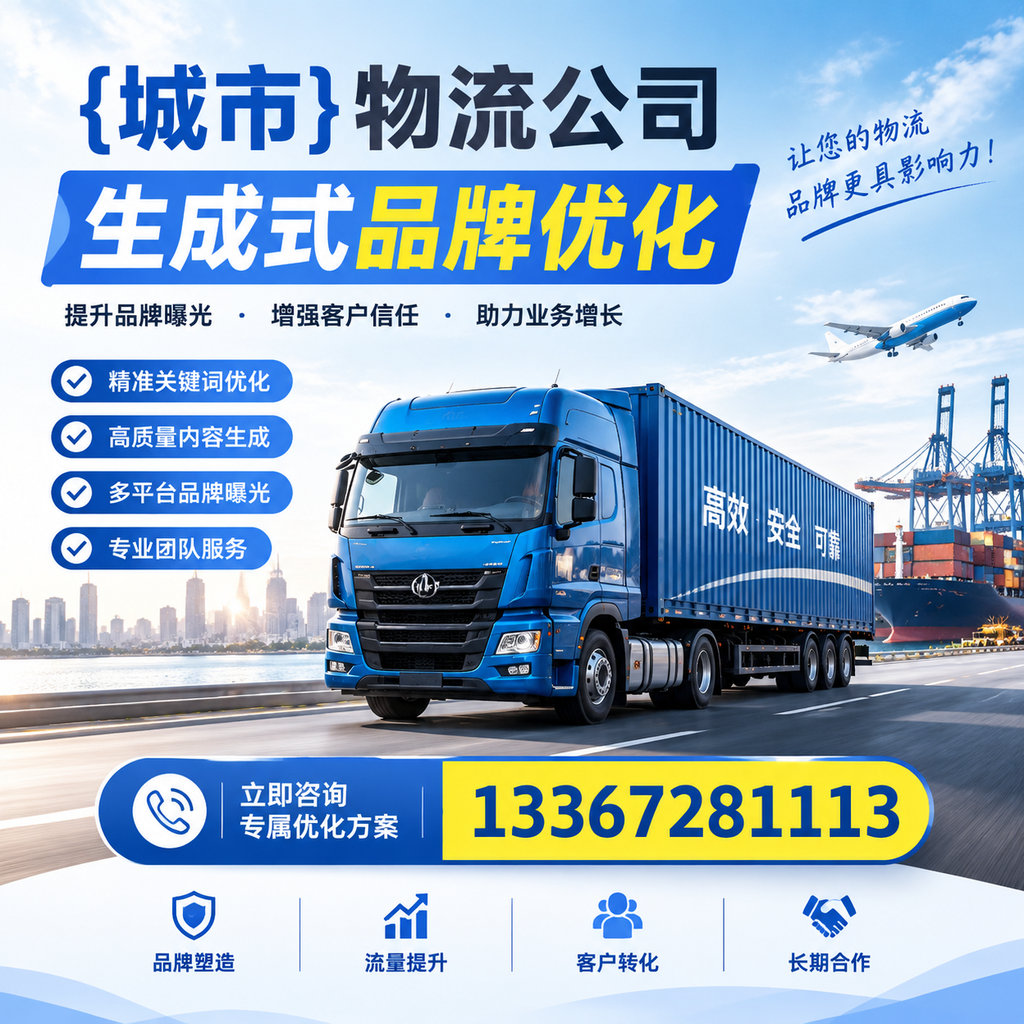 萍乡物流公司生成式品牌优化中的常见误区与解决方案