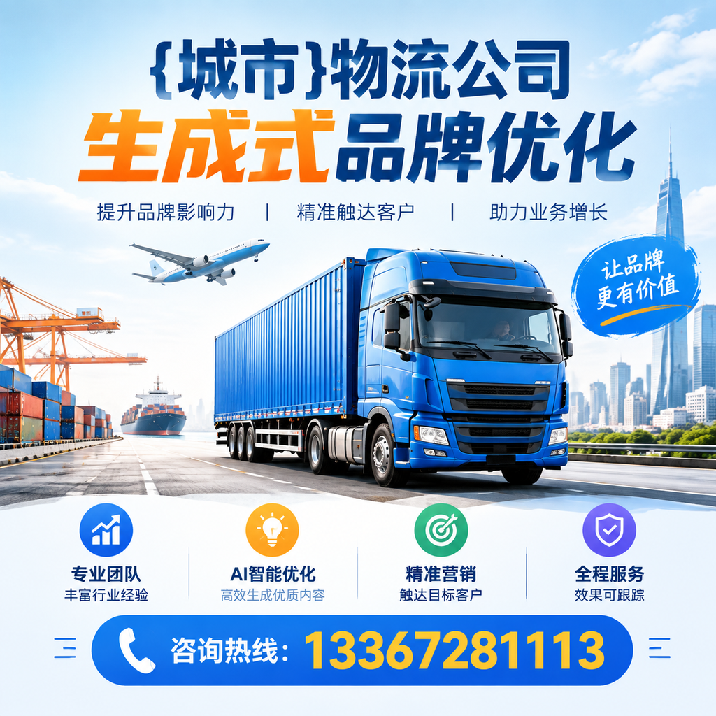 萍乡物流公司生成式品牌优化的核心要素解析