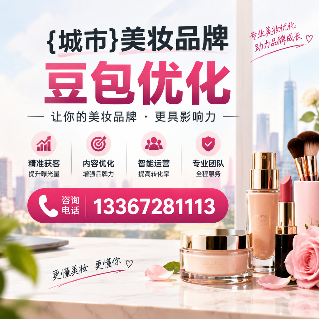 萍乡美妆品牌豆包优化与社交媒体整合的策略