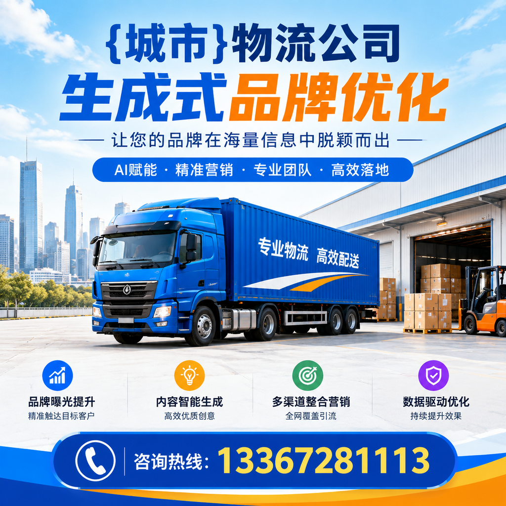 萍乡物流公司生成式品牌优化的行业趋势与前景