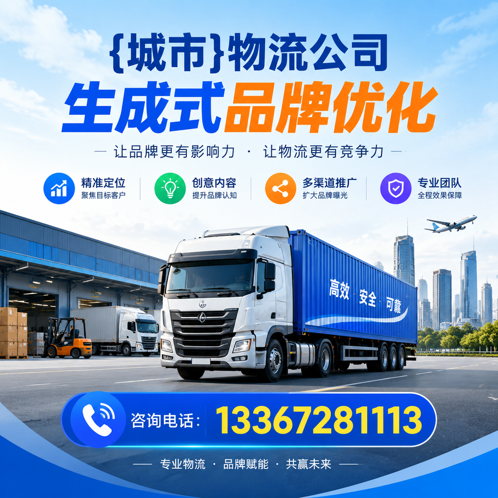 萍乡物流公司生成式品牌优化的行业趋势与前景