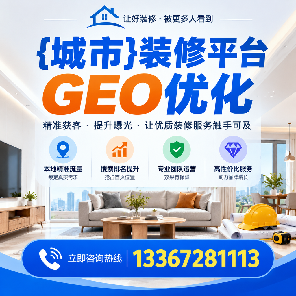 揭秘萍乡装修平台GEO优化背后的数据分析